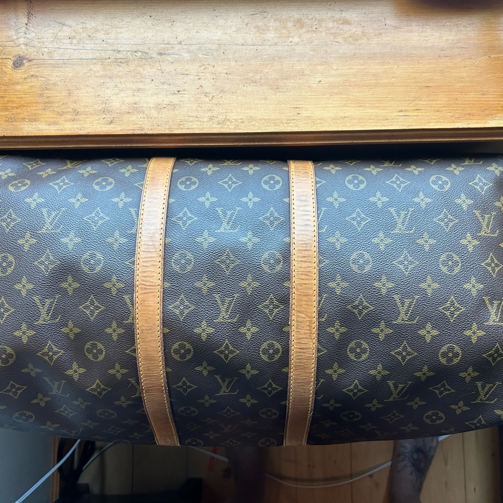 Louis Vuitton keepall 50 Monogram-Vintage 1990 MI code, made in France - Picture 4 of 15